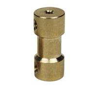 Acoplamiento de sujeción rígido de aluminio Acoplador de eje Motor Flexible latón, conector transmisión, D9L20, 2mm/2,3mm/3mm/3,17mm/4mm/5mm/6mm, 10 Uds(2.3x3)