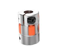 Acoplamiento de sujeción rígido de aluminio Acoplador Flexible de ciruela aluminio, 3 mordazas, Motor D30L40, conector codificador acoplamiento, 6/7/8/9/10/11/12/14/16mm(8x12)