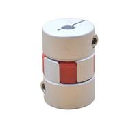 Acoplamiento de sujeción rígido de aluminio Acoplamiento de impresora 3D, acoplador deslizante, máquina grabado láser D20 L30, tipo sujeción en forma estrella, flor ciruelo(3.17mm to 9.5mm)