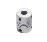Acoplamiento de sujeción rígido de aluminio D19L25 3mm 4mm 5mm 6mm 6,35mm 8mm 10mm Acoplamiento Flexible de eje Z aluminio for acopladores acoplador Motor paso a impresora 3D(3x10)