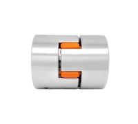 Acoplamiento del eje de la mandíbula abrazadera, 1 pieza Acoplador tipo 25x30 mm Conector flexible ciruela aluminio motor D25 L30 Almohadilla goma sólida Junta acoplamiento(5x8mm)