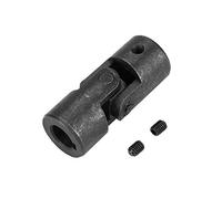 Acoplamiento del Eje del Motor Bloque de Pasador Universal Juntas Universales Juntas Universales Conector de Junta Cardán ID 14 Mm OD 28 Mm Acoplador de Junta en U de Metal Giratorio para Motor Modelo