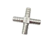 Acoplamiento dentado de manguera acero inoxidable 304, tipo T, Y, L, 6 mm a 40, 3 y 4 vías(Ten,13mm)