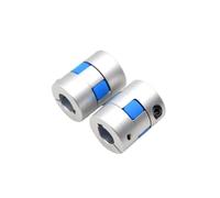 Acoplamiento elástico de aleación de aluminio for servomotor, acoplamiento de husillo de bolas, máquina CNC, torno, acoplamiento de junta elástica tipo estrella.