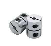 Acoplamiento flexible de piña CNC, Alum Plum Flex Shaft Coup D20L25 Multi for impresora 3D Ld Scr servomotor paso a paso abrazadera rígida(D20L25-6X10)