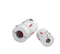 Acoplamiento flexible Torx de aluminio D25 L35 for motor, acoplamiento blando de 5/6/6,35/8/10/12/14 mm for conexión de motor y husillo de bolas.