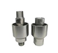 Acoplamiento Giratorio Agua Aire Aceite, El hilo externo interno de la junta cardán del espray grúa torre 360 grados for el DN clasifica acero fundido 304(Inner Thread,Cast steel DN65)