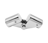 Acoplamiento Giratorio De Acero Inoxidable Marino - Barandilla Ajustable Resistente A La Intemperie, Plegable, Resistente A Los Rayos UV, Conector De Tubería Para Barcos, Soporte Telescópico Para Cubi