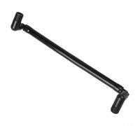 Acoplamiento giratorio de aspersor de 34 cm con roscas de doble tamaño de 1/2 y 3/4 pulgadas, material de polipropileno para una resistencia ligera y larga vida útil en riego (1/2 pulgada)