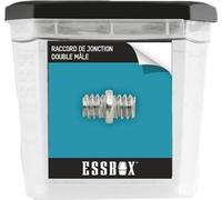 Acoplamiento hexagonal ESSBOX SCELL-IT macho/macho - Ø7 x 150 x 150 mm - Caja de 50 - EX-93351107