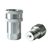 Acoplamiento hidráulico de liberación rápida, G (3/4 pulgadas) Acopladores macho de carga de tractor de conexión y desconexión rápida