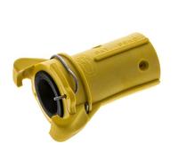 Acoplamiento para chorro de arena 19x33 mm Conexión de manguera Acoplamiento de nylon Longitud 110 mm