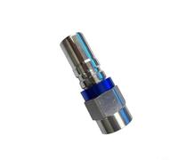 Acoplamiento rápido de acero inoxidable G1/2 rosca interior de acero 304 para sistemas de endurecimiento LED, elemento de conexión hidráulica denso con alta elasticidad para refrigeración por agua