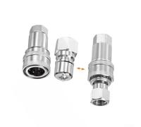 Acoplamiento rápido hidráulico 2 unids M14x1.5mm rosca hembra para transferencia de fluidos en equipos de manipulación de materiales y movimiento de tierras