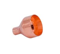 Acoplamiento reductor recto de 32 mm, 35 mm a 12,7/15/16/19/22/25,4/28,6 mm, acoplamiento reductor de cobre para fontanería, soldadura, agua, gas, aceite (35 mm a 19 mm)