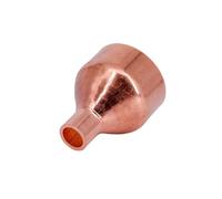 Acoplamiento reductor recto de cobre de 54 mm a 15/16/19/22/25,4/28,6/32/38/42/50 mm, accesorio de plomería, conector de agua(54mm To 19mm)