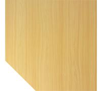 Acoplamiento tablero con pata de apoyo, pentagonal