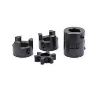 Acoplamiento tipo L L100 D65L88, orificio interior de 15-40 mm, 45#, acero, for máquina de grabado CNC