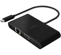 Belkin Hub Multimedia USB-C PD 100W Negro