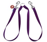 Acople doble para perros de GogiPet® Super Premium lila