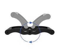 Acople mango de minas terrestres para entrenamiento de resistencia-Acero V bar múltiple, empuñadura cercana ergonómica, equipo de fitness duradero, herramienta T-ROW pesada | Accesorio