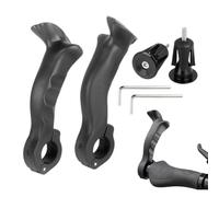 Acoples de Manillar Ciclismo - Extensor para Bici de Montaña 22.2mm | Puños Ergonómicos | Agarres tipo Cuerno de Nailon Ligero, Añade Comodidad y Control para Desplazamientos Urbanos, Cicloturismo