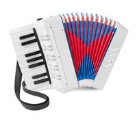 Acordeon，Acordeon Instrumento Musical，Acordeón Infantil de 17 Teclas y 8 Bajos，Con Correas Ajustables，negro，Adecuado Para Niños，Estudiantes，adultos Principiantes，Se Puede Utilizar Como Regalos