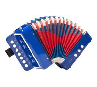Acordeon，Acordeon Instrumento Musical，Acordeón Infantil de 7 Teclas y 3 Bajos，Con Correas Ajustables，negro，Adecuado Para Niños，Estudiantes，adultos Principiantes，Se Puede Utilizar Como Regalos