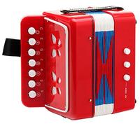 Classic Cantabile Bambino acordeon para niños, rojo, 2 bajos