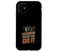 Acordeón Jugador Músico Squeezebox Life Folk Rhythm Vibe Carcasa para iPhone 11