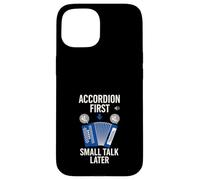Acordeón Jugador Músico Squeezebox Life Folk Rhythm Vibe Carcasa para iPhone 15