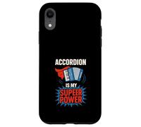 Acordeón Jugador Músico Squeezebox Life Folk Rhythm Vibe Carcasa para iPhone XR