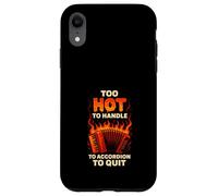 Acordeón Jugador Músico Squeezebox Life Folk Rhythm Vibe Carcasa para iPhone XR