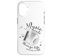 Acordeonista Acordeón-Músico Música divertidos Acordeón Carcasa para iPhone 16