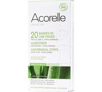 Acorelle Bandas Depilatorias Cera Fría Ingles Axilas 20 uds