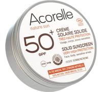 Crema solar Acorelle beige spf50+ sólido