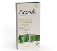 Acorelle Depilación Bandas de Cera Fría Axilas e Íngles Bio 10 x 2 bandas