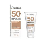 Acorelle Protector Solar Facial SPF50 con Color 50 ml