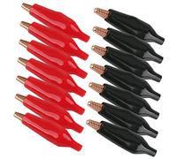 Acortar 30 Uds Pinzas De Cocodrilo Aisladas Conector De Goma Pequeño Clips