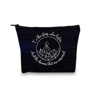 ACOTAR - Bolsa de maquillaje inspirada en la novela de fantasía para amantes de los libros de regalo para las estrellas que escuchan y los sueños que son respondidos, That Are Answered Bag Eu, Bolsa