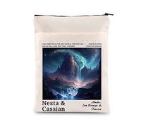 ACOTAR Bookish Gift Night Court Crescent City Reader Book Sleeve SJM Bookworm Gift House of Wind Reading Gift (Next World BM)