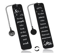 Acotar Merch, marcapáginas de Acotar, regalo para mujeres y hombres, marcapáginas románticas oscuras para leer, regalos de cumpleaños para Bookwarm Nerd Book Club, regalo para él y ella