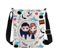 ACOTAR Rhysand & Feyre - Bolso cruzado ACOTAR Rhysand & Feyre Gifts Velaris City Of Starlight Gifts Night Court Shoulder Bag ACOTAR Merch, Rhy Sand Uk2, 111