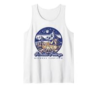 Acoustic Feelings Summer Camping Vacation Folk Music Camiseta sin Mangas