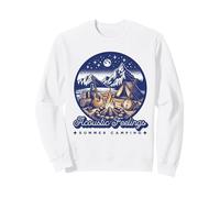 Acoustic Feelings Summer Camping Vacation Folk Music Sudadera