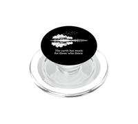 Acoustic Guitar Earth Has Music For Those Who Listen PopSockets PopGrip para MagSafe