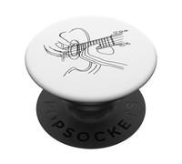 Acoustic Guitar Guitar Player PopSockets PopGrip Adhesivo