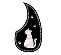 Acoustic Guitar Pickguard - Anti-Scratch Protective Sticker | Durable Scratch-Resistant Transparent Guard for Stringed Instrument Maintenance Acoustic Guitar Accessory