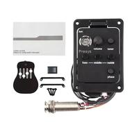 Acoustic Guitar Pickup, Guitar Pickup Tuner, Preamp Equalizer System, Acoustic Transducer Device Volume Control Pickup Guitar Recording Preamp Acoustic Pickup Tuner Low Battery Indicator