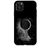 Acoustic Guitar Player Six String Classic Rock & Roll Carcasa para iPhone 11 Pro MAX